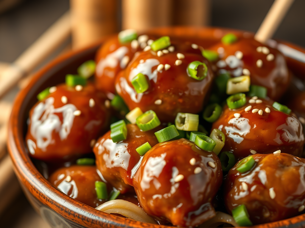Teriyaki Meatballs